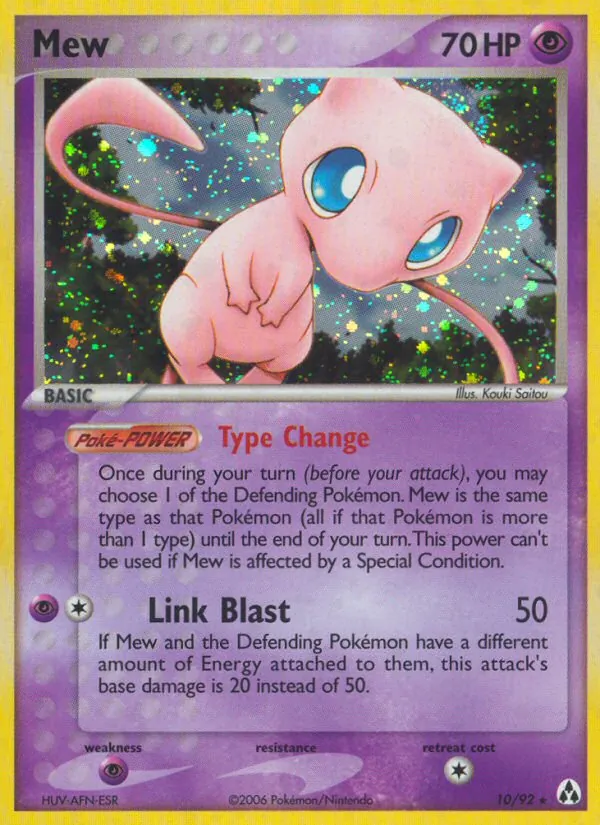 Mew (EX Legend Maker #10/92)