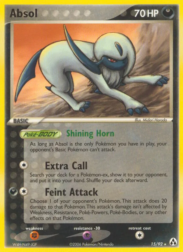 Absol (EX Legend Maker #15/92)