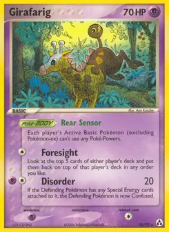 Girafarig (EX Legend Maker #16/92)