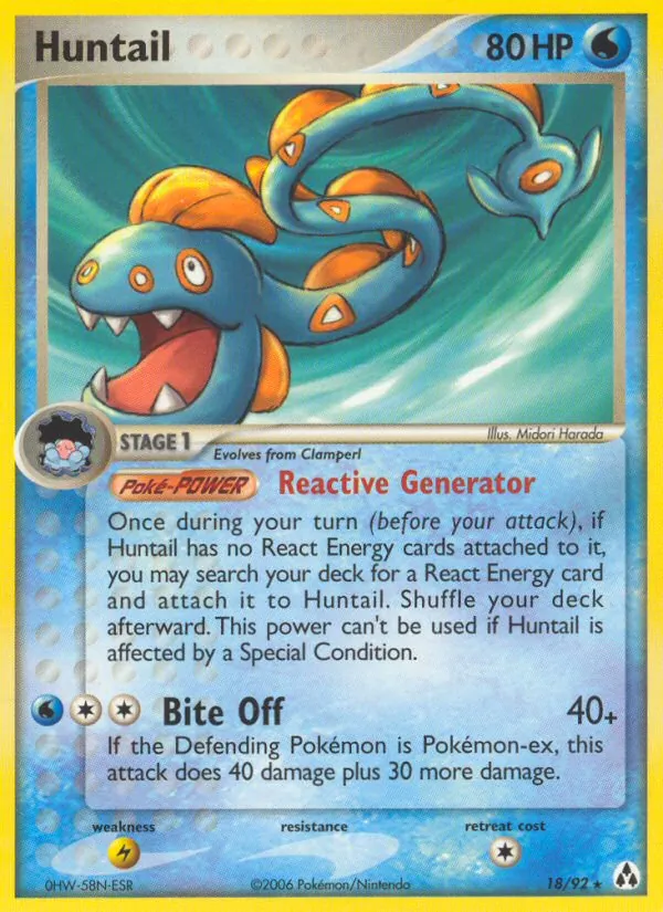 Huntail (EX Legend Maker #18/92)