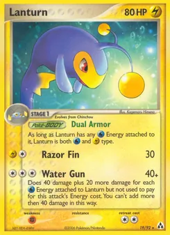Lanturn (EX Legend Maker #19/92)