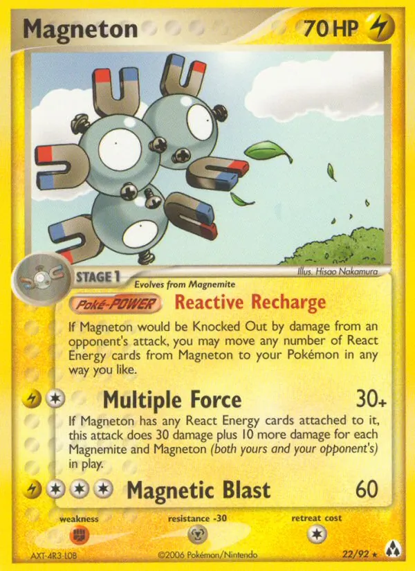 Magneton (EX Legend Maker #22/92)