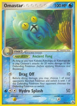 Omastar (EX Legend Maker #23/92)
