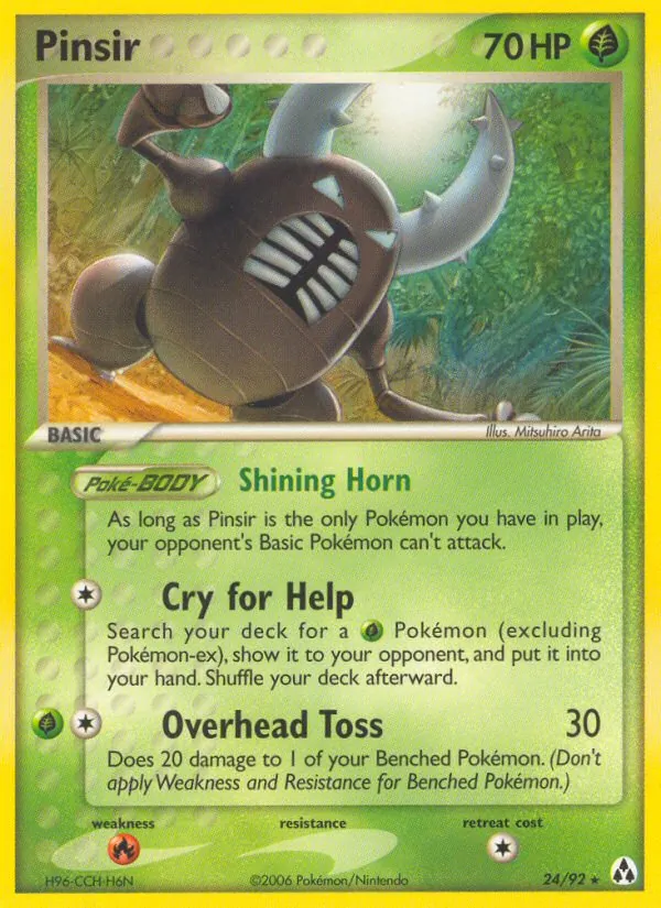 Pinsir (EX Legend Maker #24/92)