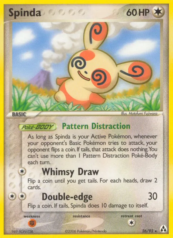 Spinda (EX Legend Maker #26/92)