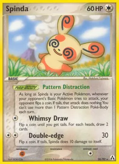 Spinda (EX Legend Maker #26/92)