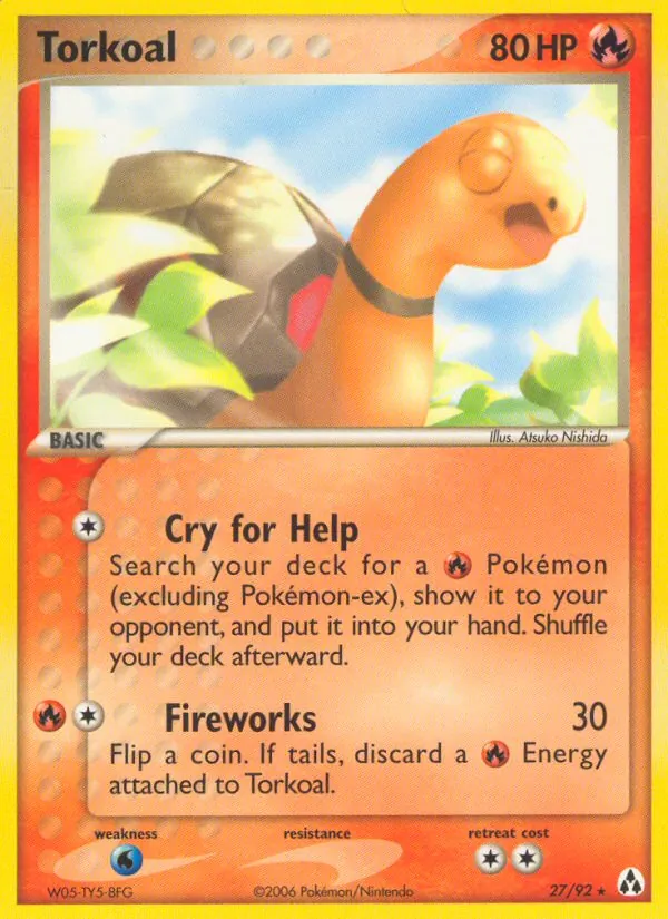 Torkoal (EX Legend Maker #27/92)