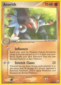 Anorith (EX Legend Maker #29/92)