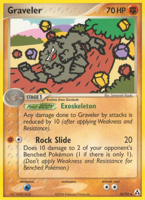 Graveler (EX Legend Maker #34/92)
