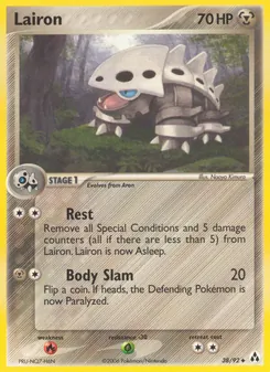Lairon (EX Legend Maker #38/92)