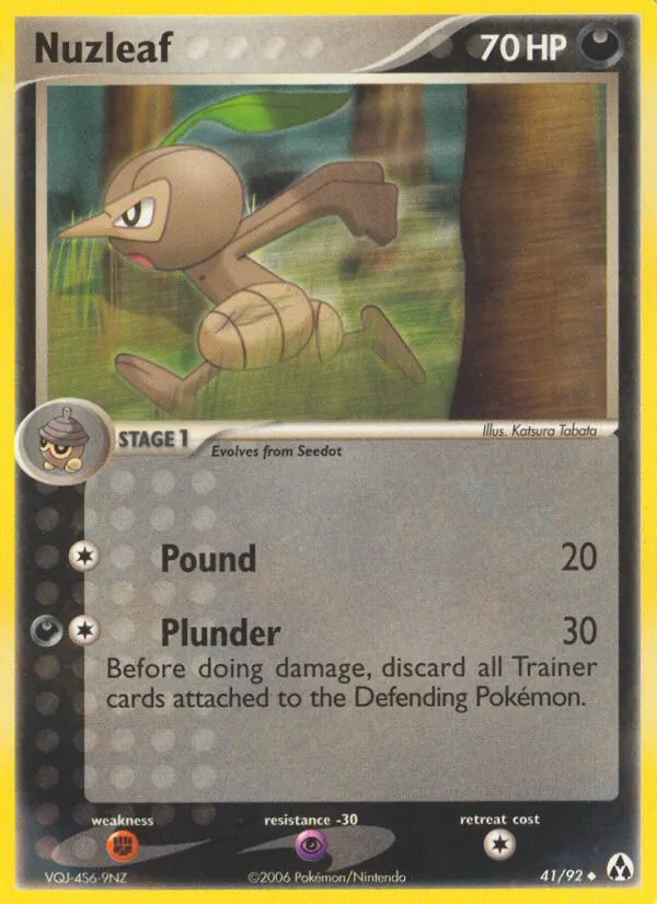 Nuzleaf (EX Legend Maker #41/92)