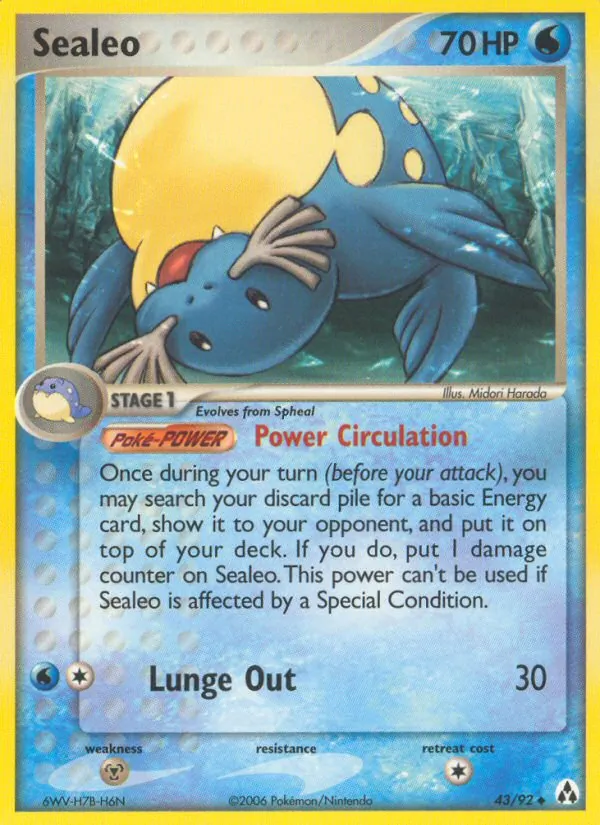 Sealeo (EX Legend Maker #43/92)