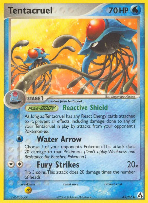Tentacruel (EX Legend Maker #45/92)