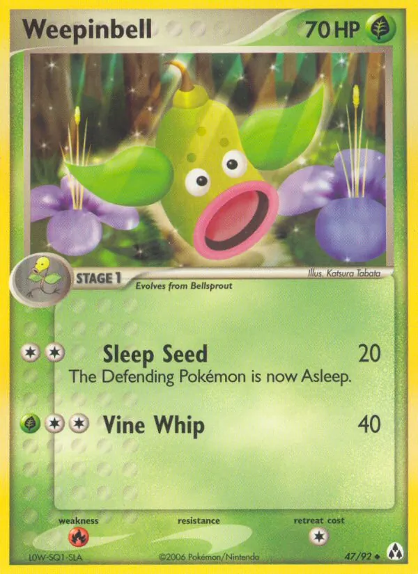 Weepinbell (EX Legend Maker #47/92)