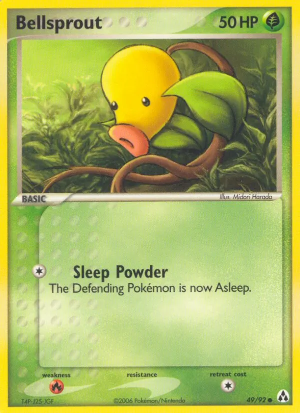 Bellsprout (EX Legend Maker #49/92)