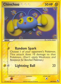 Chinchou (EX Legend Maker #50/92)