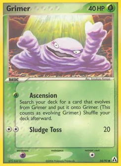 Grimer (EX Legend Maker #54/92)