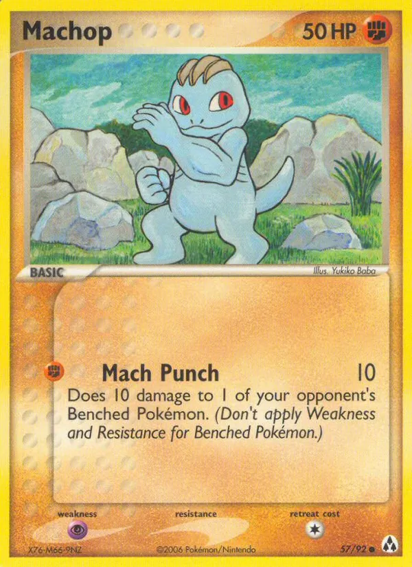Machop (EX Legend Maker #57/92)