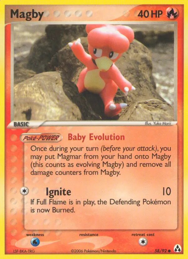 Magby (EX Legend Maker #58/92)
