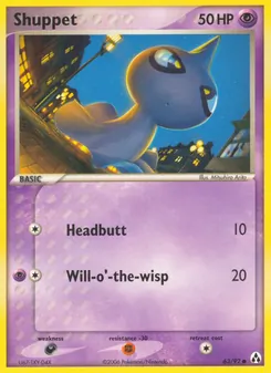 Shuppet (EX Legend Maker #63/92)