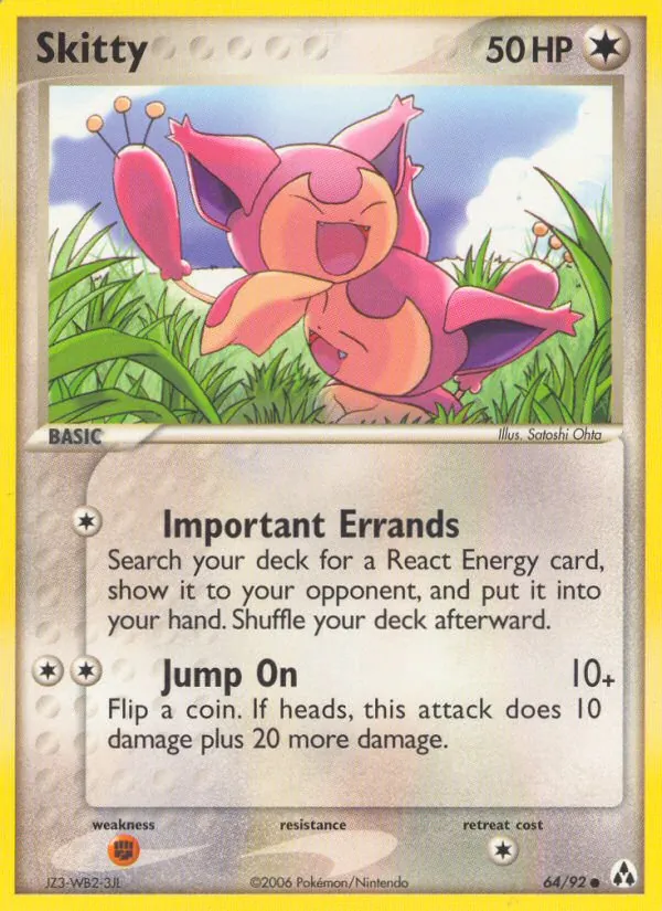 Skitty (EX Legend Maker #64/92)