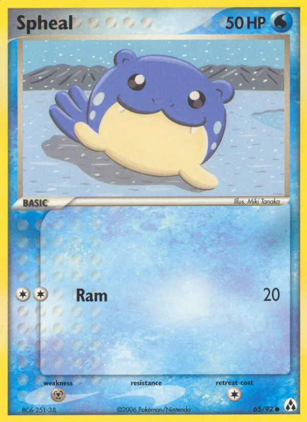 Spheal (EX Legend Maker #65/92)