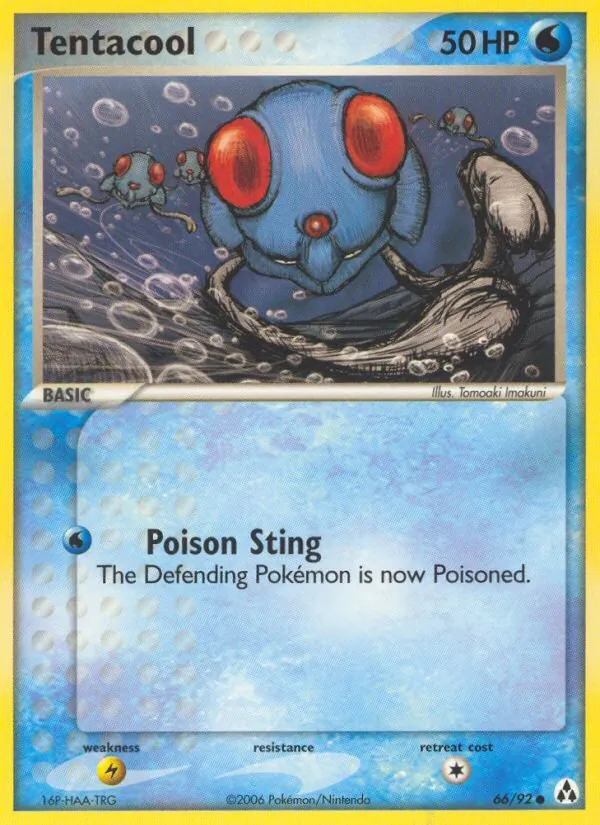 Tentacool (EX Legend Maker #66/92)