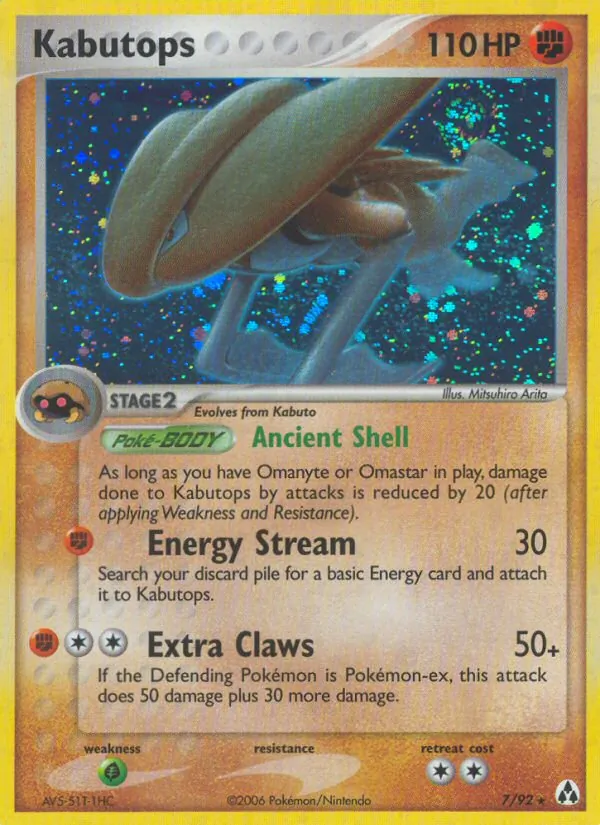 Kabutops (EX Legend Maker #7/92)