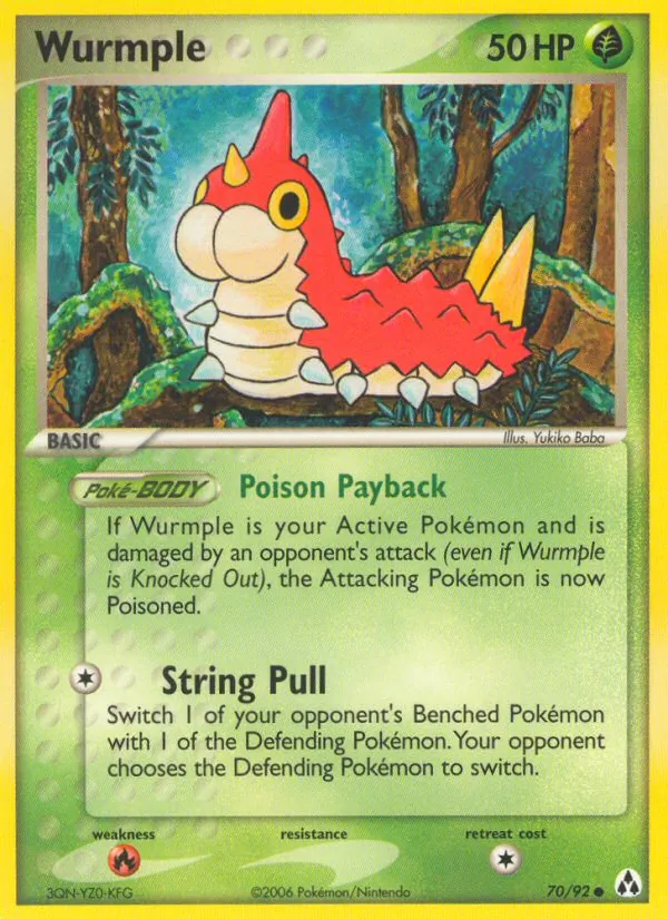 Wurmple (EX Legend Maker #70/92)