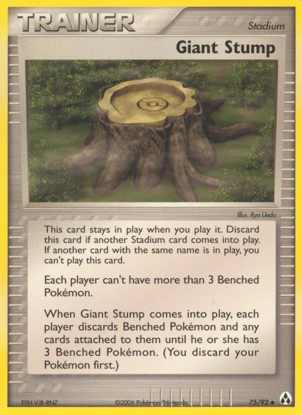Giant Stump (EX Legend Maker #75/92)