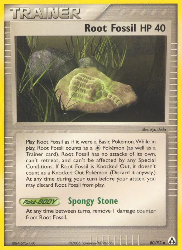 Root Fossil (EX Legend Maker #80/92)