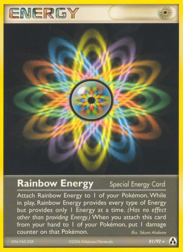 Rainbow Energy (EX Legend Maker #81/92)