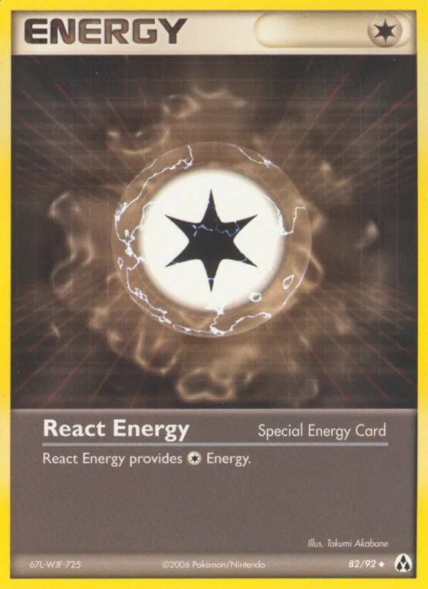 React Energy (EX Legend Maker #82/92)