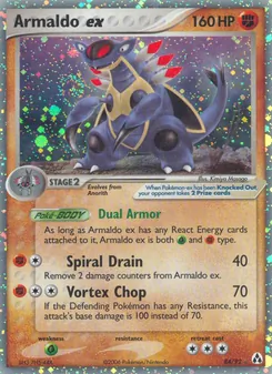 Armaldo ex (EX Legend Maker #84/92)