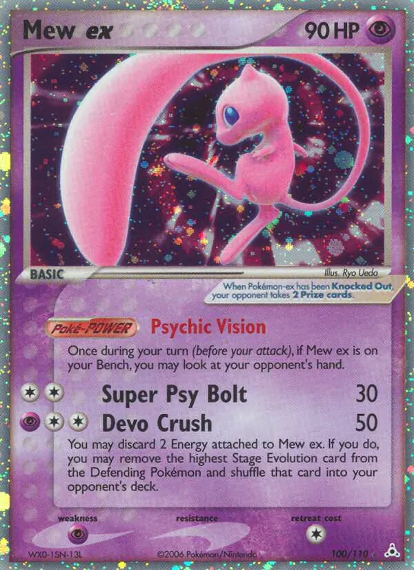 Mew ex (EX Holon Phantoms #100/110)