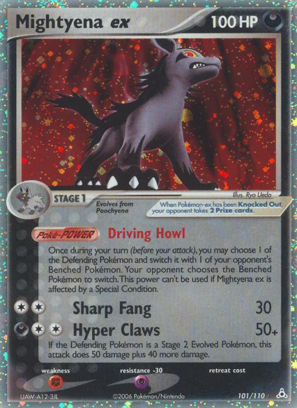 Mightyena ex (EX Holon Phantoms #101/110)