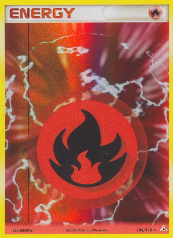 Fire Energy (EX Holon Phantoms #106/110)