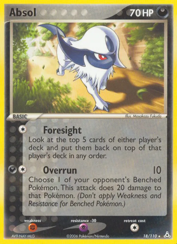 Absol (EX Holon Phantoms #18/110)