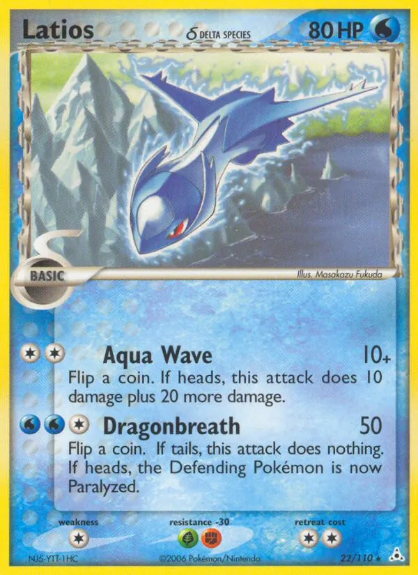 Latios δ (EX Holon Phantoms #22/110)