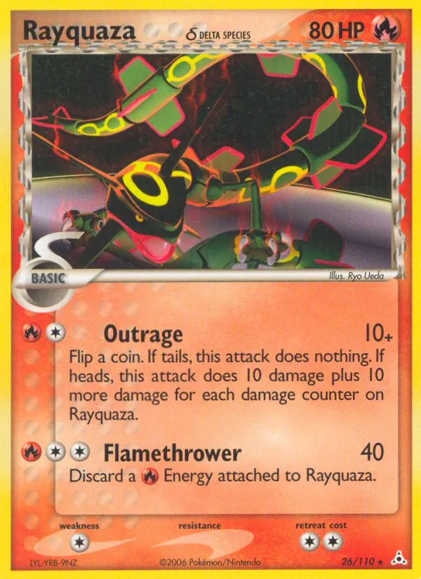 Rayquaza δ (EX Holon Phantoms #26/110)