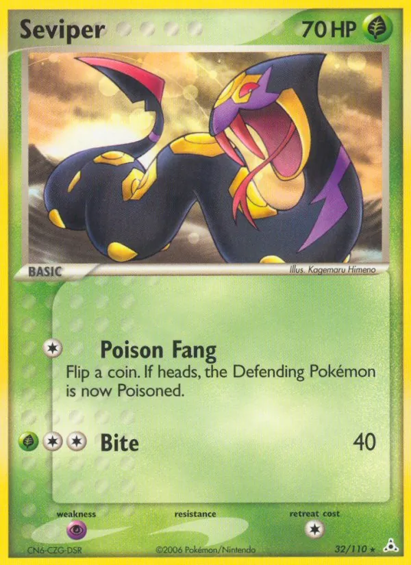 Seviper (EX Holon Phantoms #32/110)