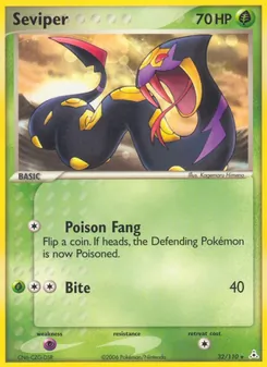 Seviper (EX Holon Phantoms #32/110)