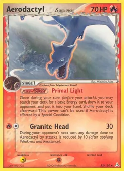 Aerodactyl δ (EX Holon Phantoms #35/110)