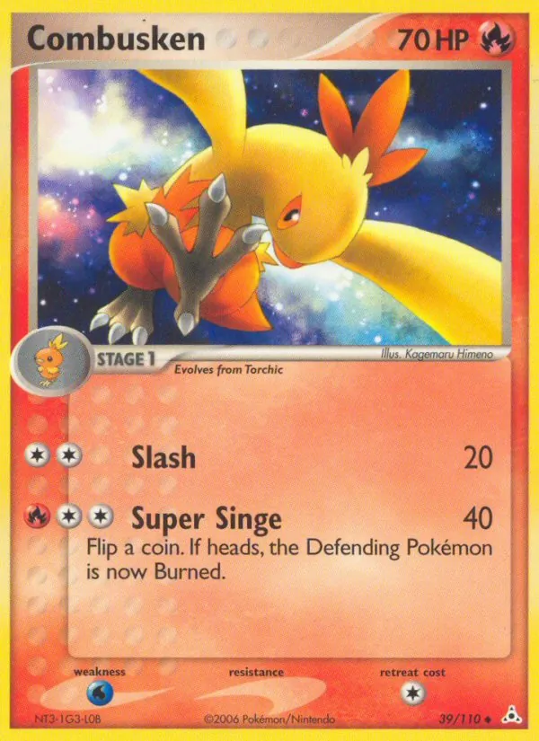 Combusken (EX Holon Phantoms #39/110)
