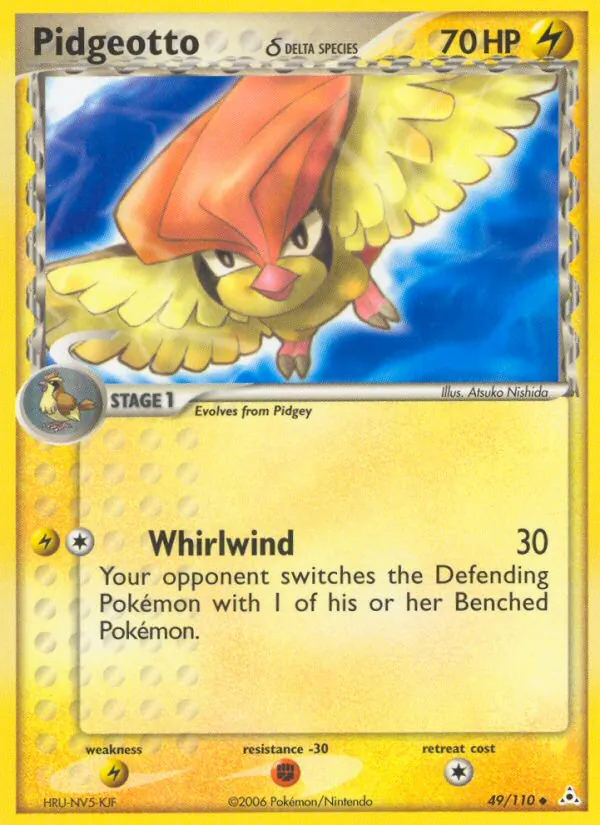 Pidgeotto δ (EX Holon Phantoms #49/110)