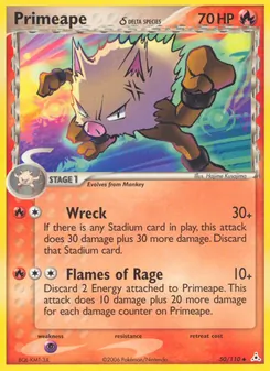 Primeape δ (EX Holon Phantoms #50/110)