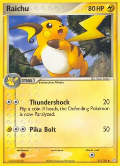 Raichu (EX Holon Phantoms #51/110)