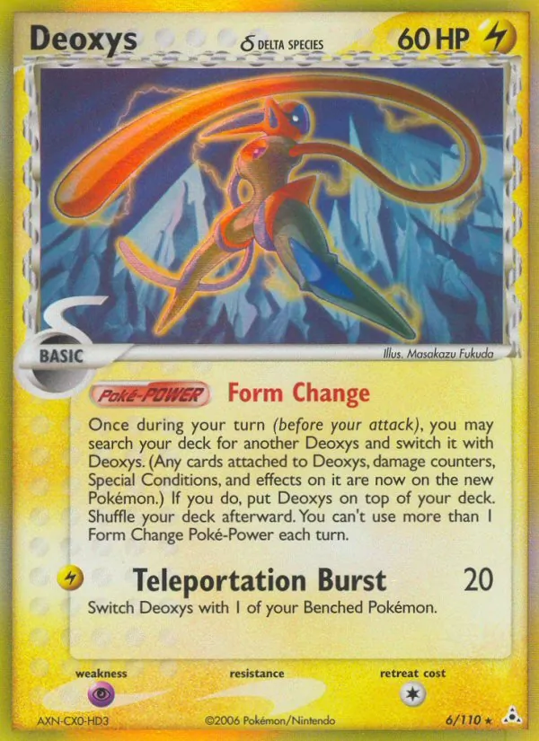 Deoxys δ (EX Holon Phantoms #6/110)