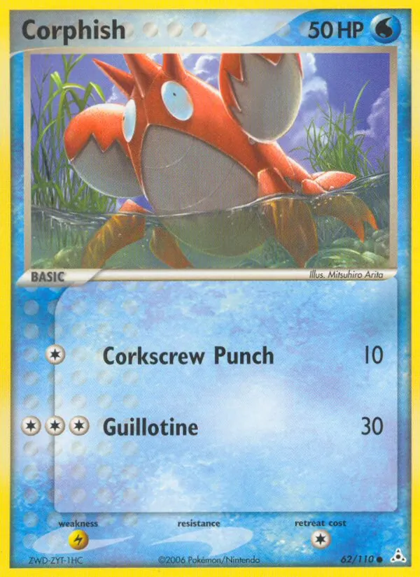 Corphish (EX Holon Phantoms #62/110)
