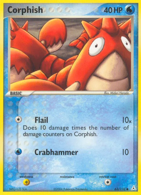 Corphish (EX Holon Phantoms #63/110)